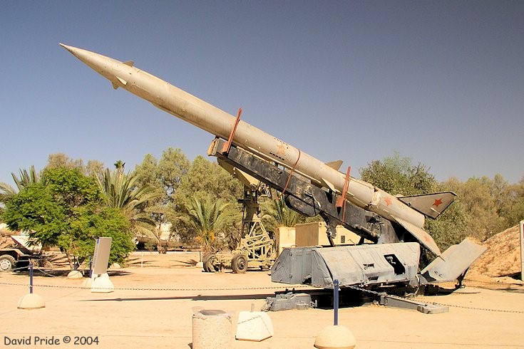 SA-2 Guideline Missile on Launcher 