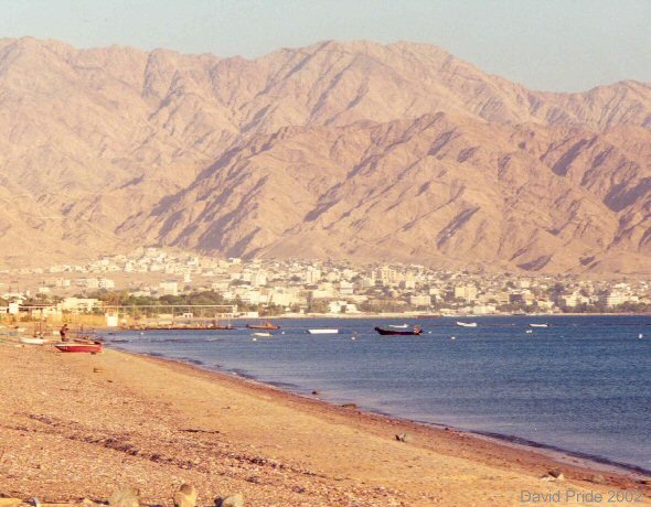 Aqaba - as seen from Elat