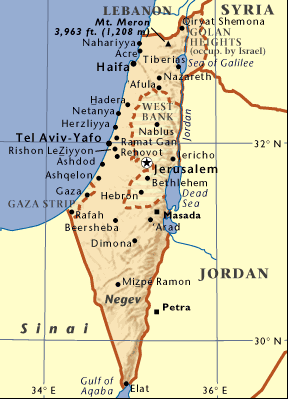 Israel Map