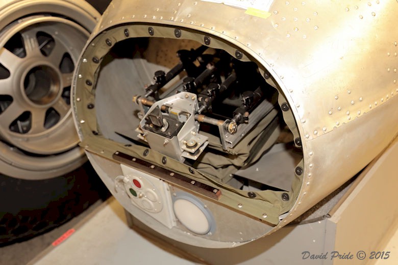 Boeing B-17F Tail gunner position