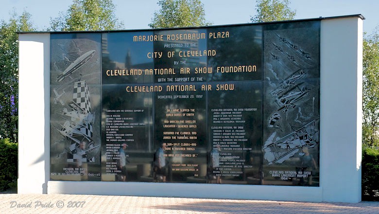 Cleveland National Air Show Monument