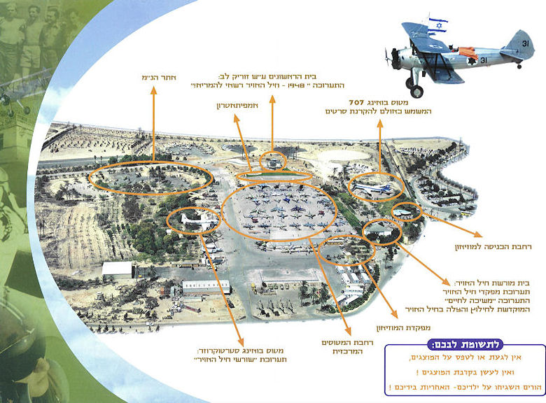 IAF Museum Map