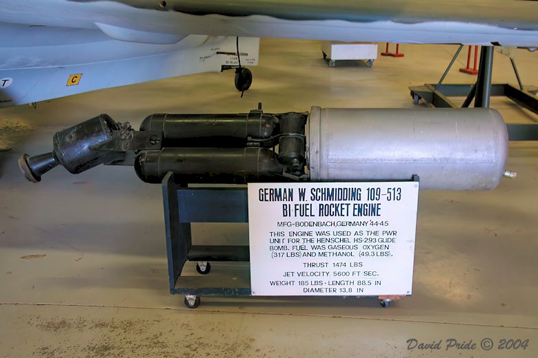 Schmidding 109-513 Bi-Fuel Rocket Engine