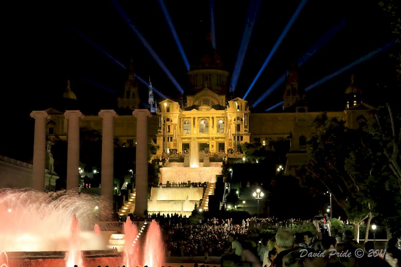 National Palace & Montjuïc Fountains