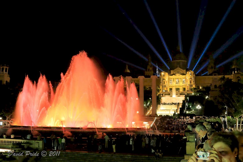 National Palace & Montjuïc Fountains