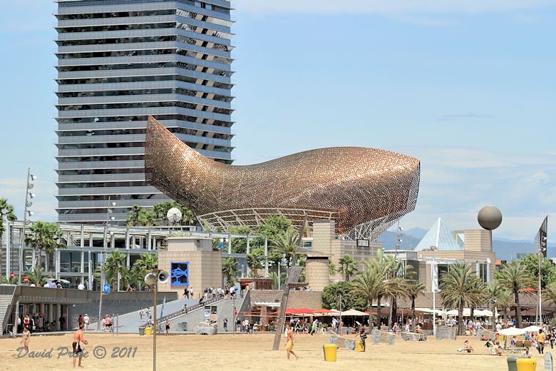 Frank Gehry's Fish Sculpture