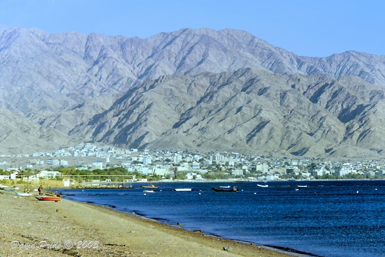 Aqaba - as seen from Elat