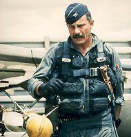 Retired brigadier general Robin Olds