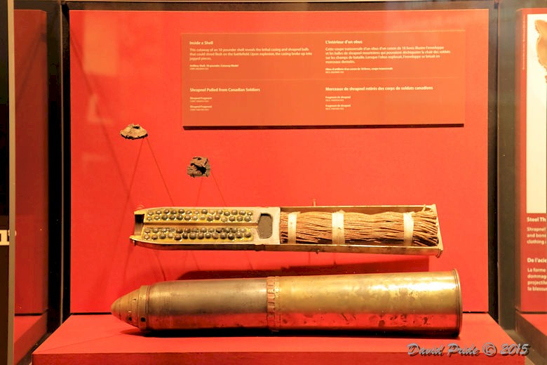 18-Pounder Shell Cutaway