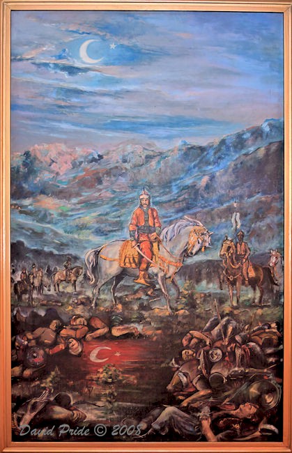 Turkish flag legend