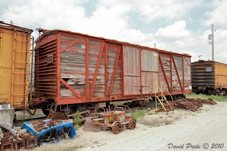 Wood Box Car