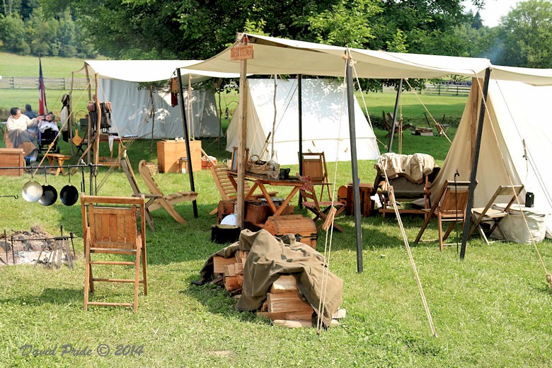 Confederate Encampment