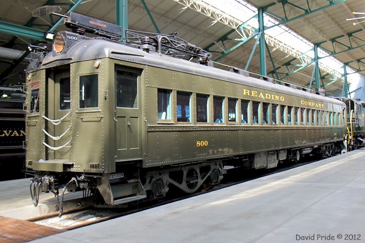 Reading Company Multiple-unit Car EPa No. 800