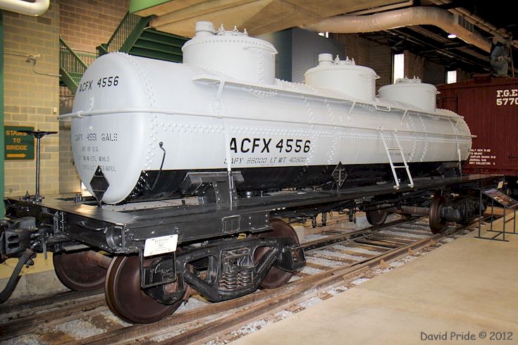 Three-Dome Tank Car No. 4556